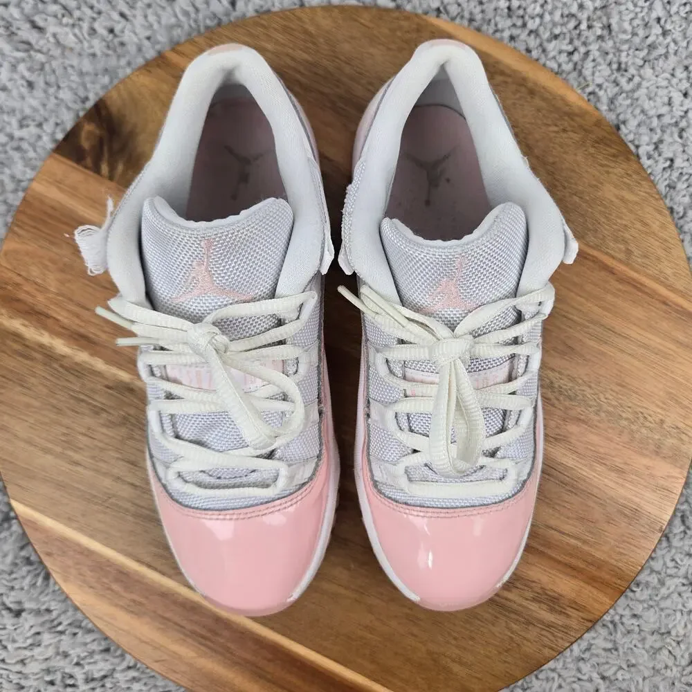Jordan 11 Retro Low PS PreSchool Kids 2y Legend Pink White Daily Casual Sneaker